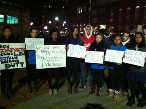 Sub/Urban Justice Interns ready to demonstrate!